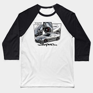 Toyota Supra MK4 Baseball T-Shirt